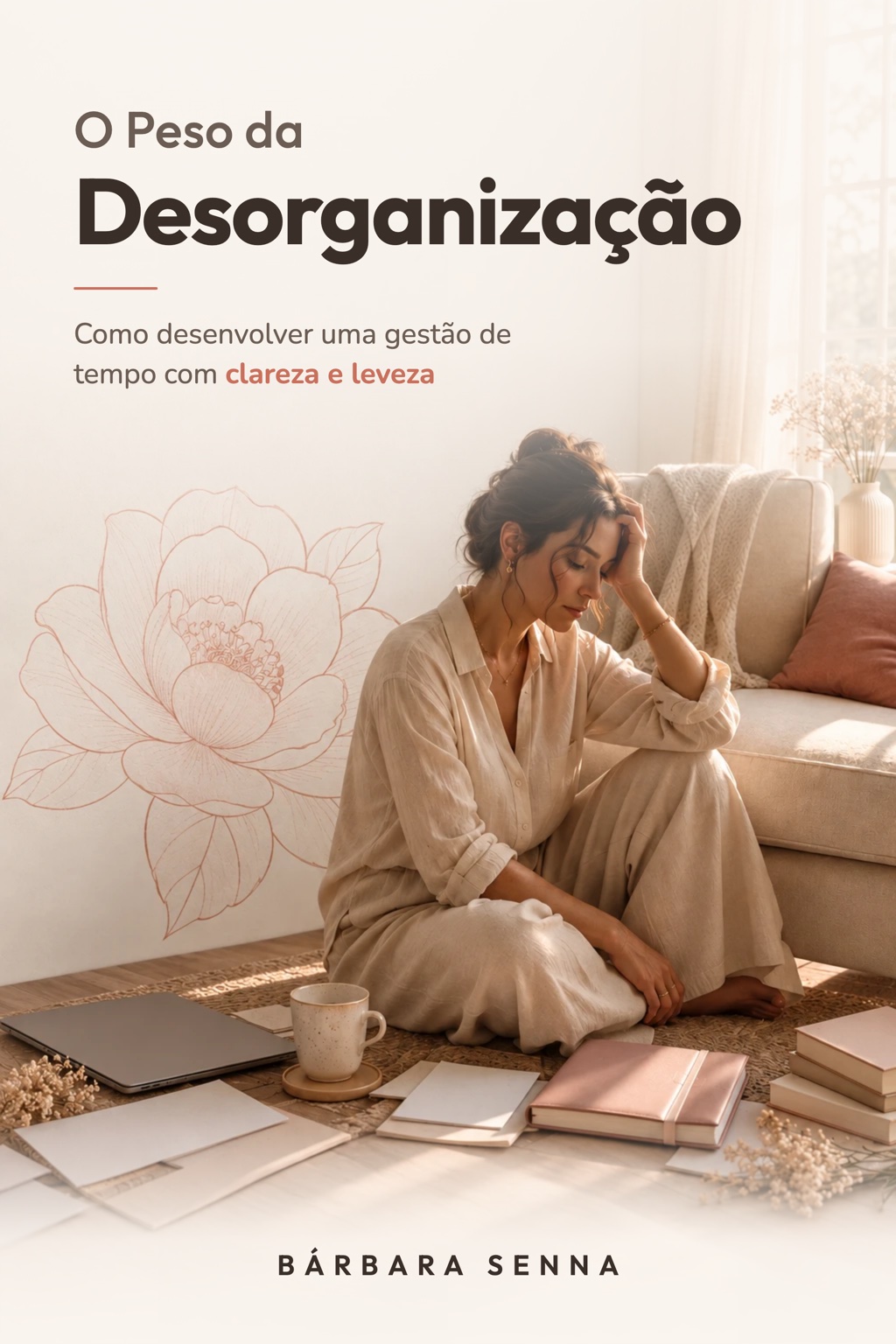 Capa de O Peso da Desorganização